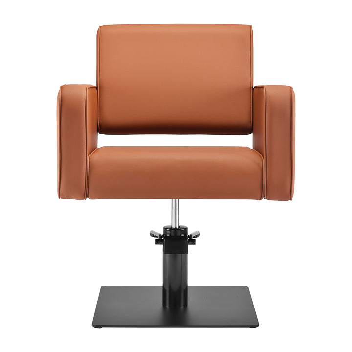 Sillón de peluquería Gabbiano Bilbao Marrón-Negro - imagen 2