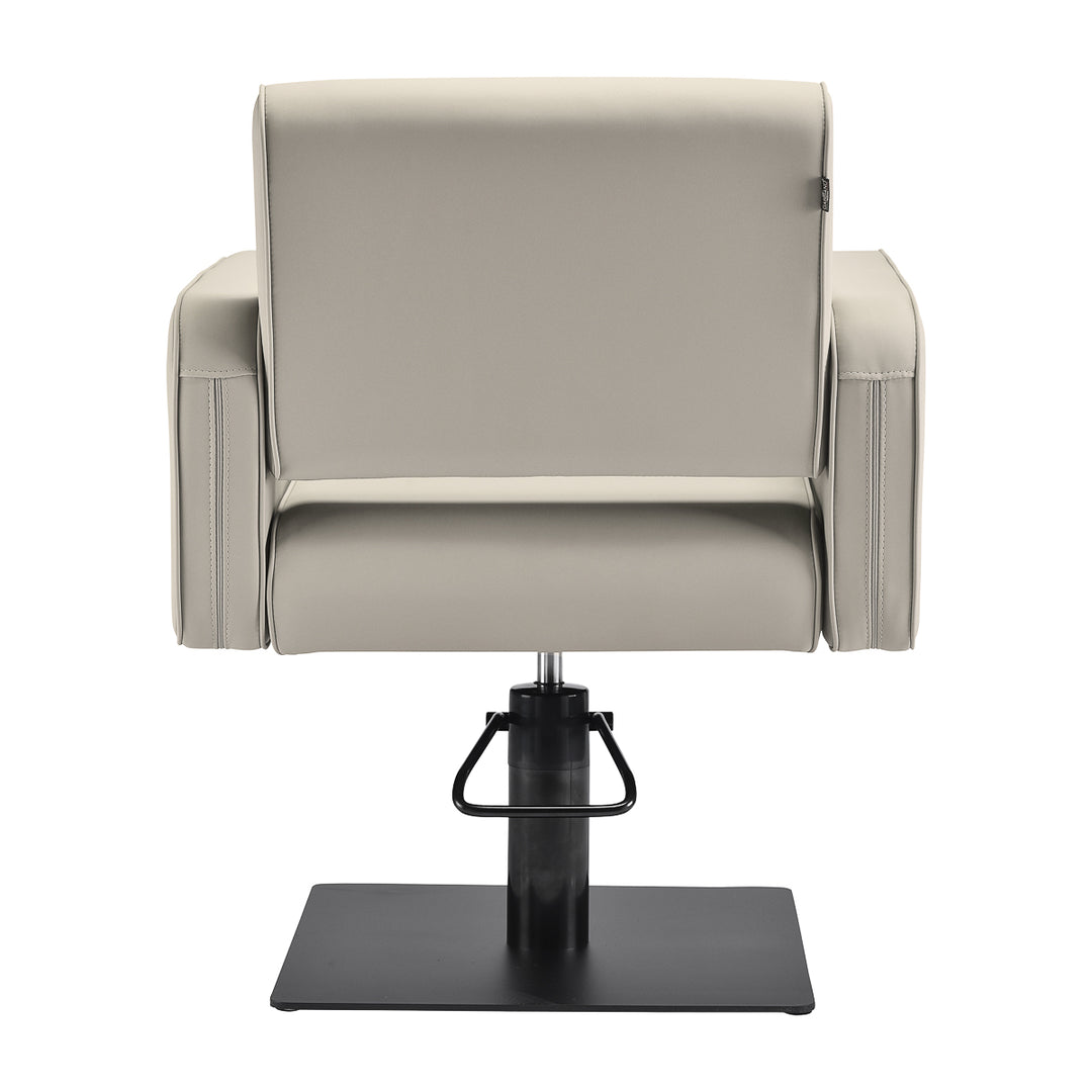 Sillón de peluquería Gabbiano Bilbao Beige-Negro - imagen 3