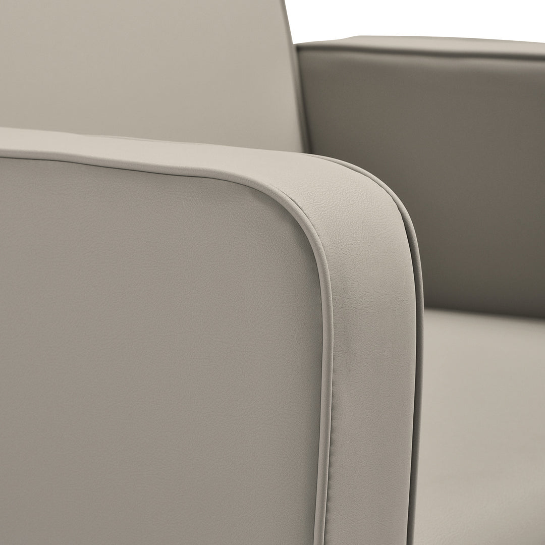 Sillón de peluquería Gabbiano Bilbao Beige-Negro - imagen 5