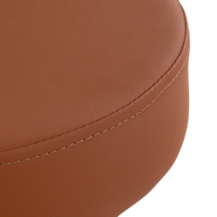 Taburete de silla de montar con respaldo Gabbiano D026 Marrón - imagen 6