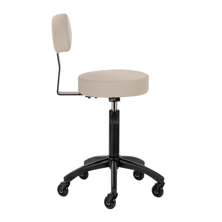 Taburete de silla de montar con respaldo Gabbiano D026 Beige - imagen 4