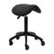 Taburete de silla de montar ajustable Gabbiano D032 Negro