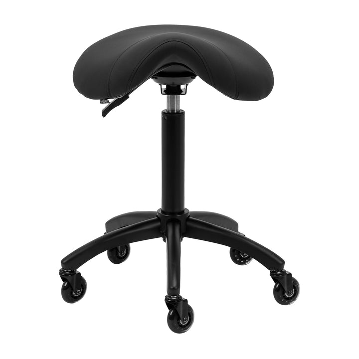 Taburete de silla de montar ajustable Gabbiano D032 Negro - imagen 2