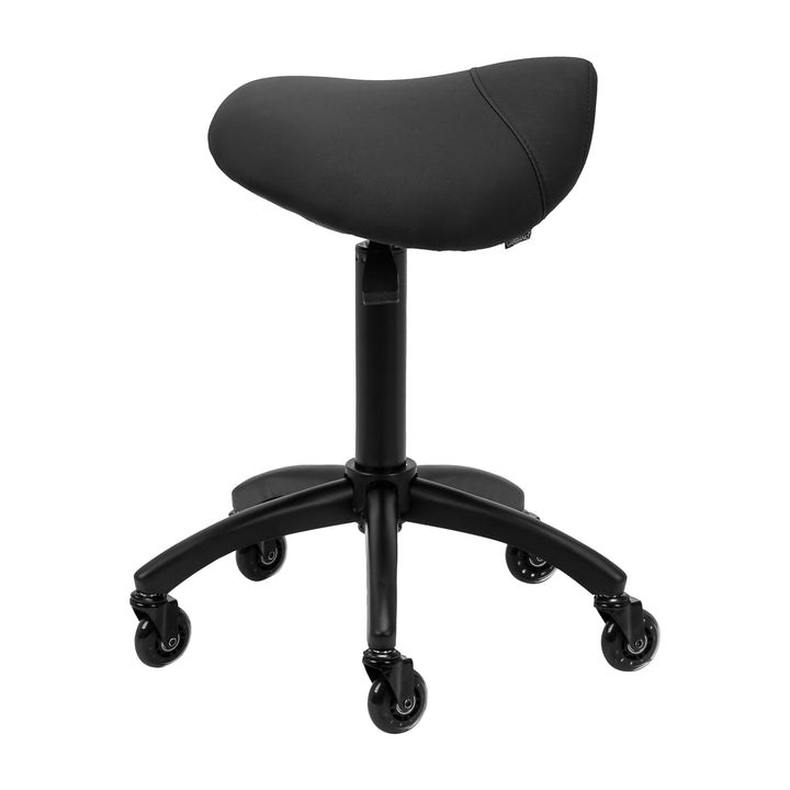 Taburete de silla de montar ajustable Gabbiano D032 Negro - imagen 3