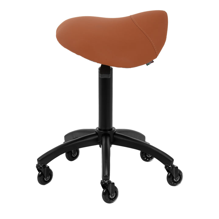 Taburete de silla de montar ajustable Gabbiano D032 Marrón - imagen 3