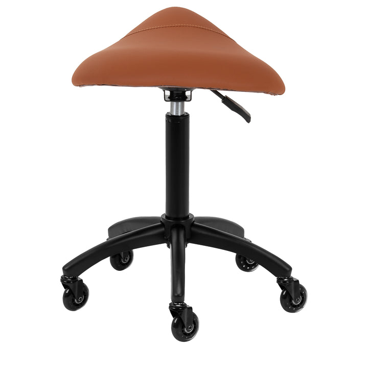 Taburete de silla de montar ajustable Gabbiano D032 Marrón - imagen 4