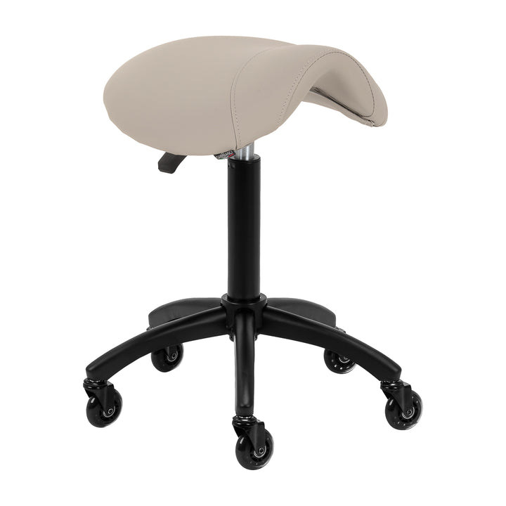 Taburete Ergonómico con Ruedas Gabbiano D032 Beige