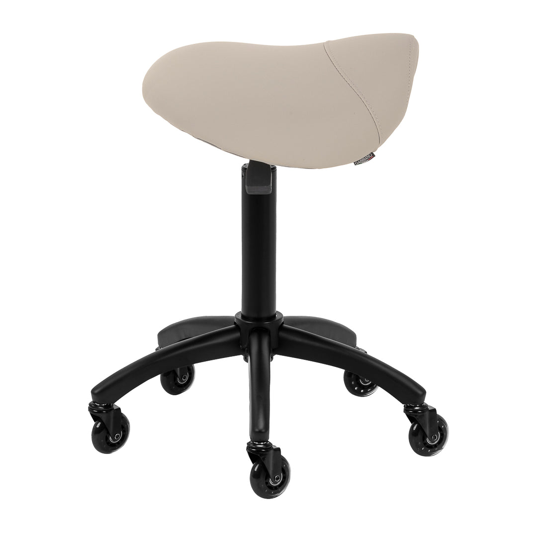 Taburete Ergonómico con Ruedas Gabbiano D032 Beige - imagen 3