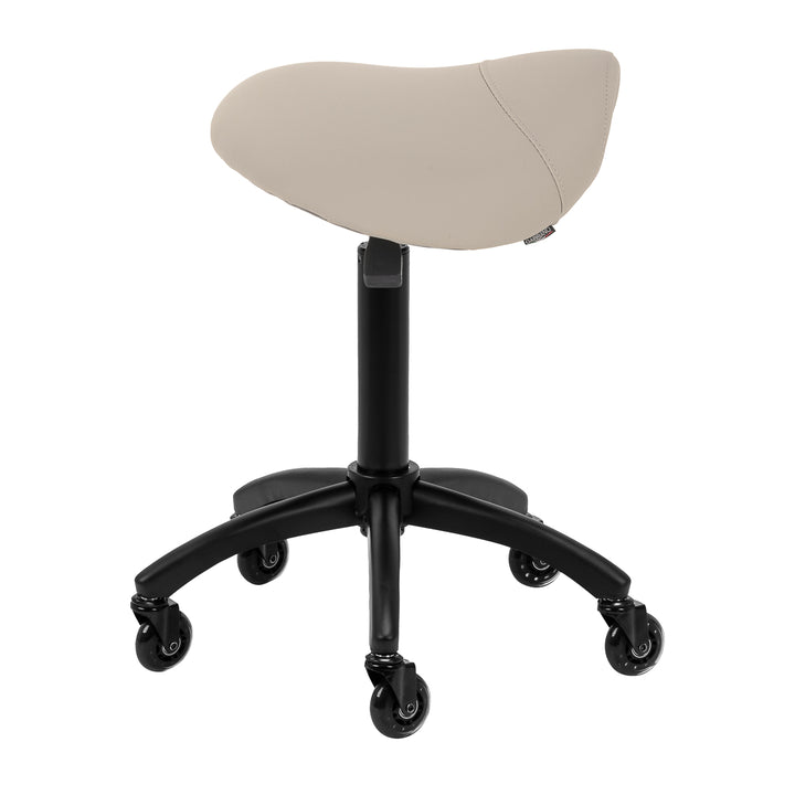 Taburete Ergonómico con Ruedas Gabbiano D032 Beige - imagen 3