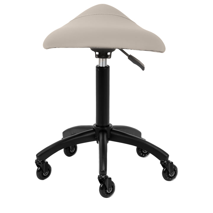 Taburete Ergonómico con Ruedas Gabbiano D032 Beige - imagen 4