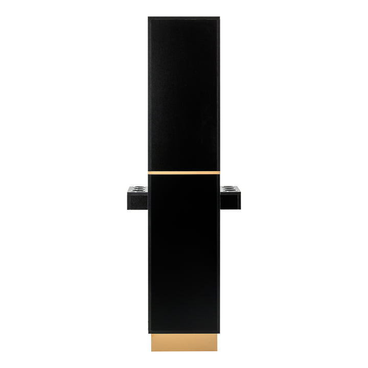 Tocador peluquería Gabbiano Totem Negro-Oro - imagen 5