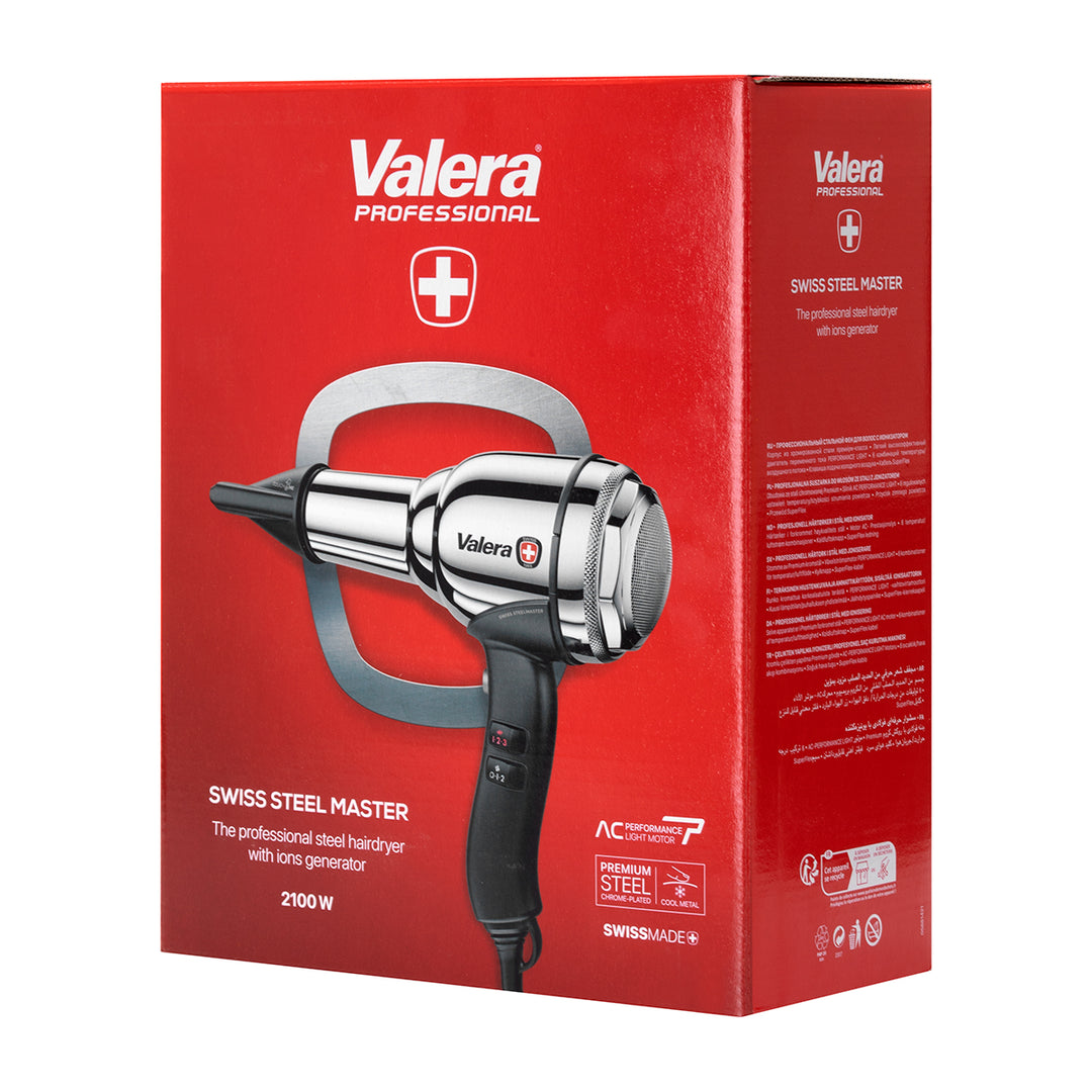 Secador de pelo Valera Steel Master Chrome Iónico 2100W - imagen 4