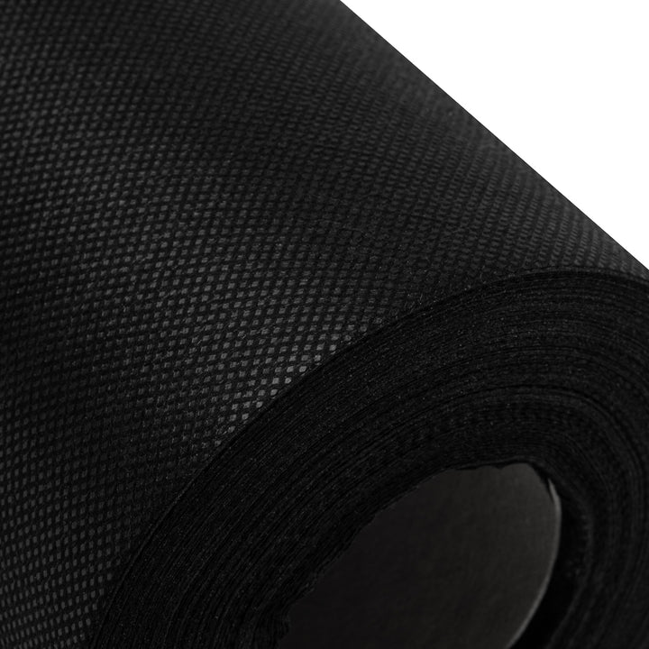 Sábanas desechables en Rollo Poliéster Negro 50 m x 60 cm