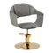 Sillón de peluquería Hair System Halo Gris