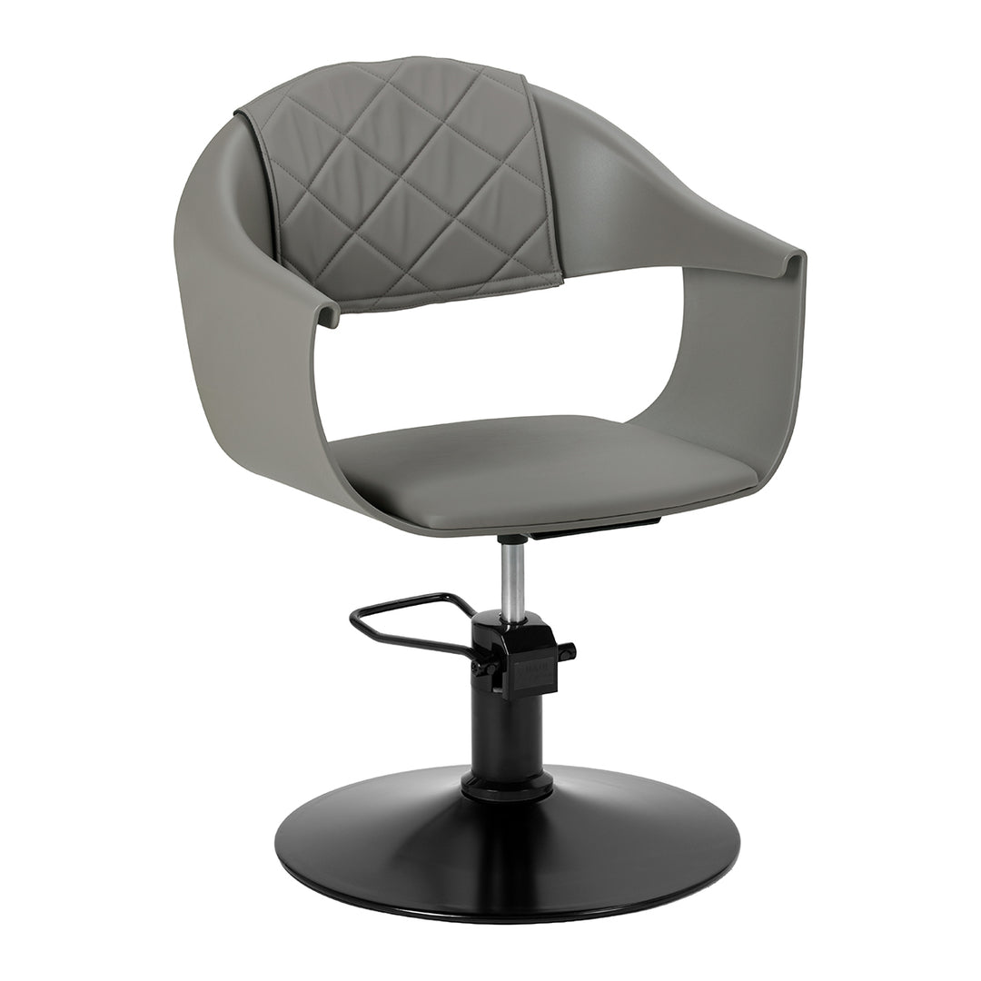 Sillón de peluquería Hair System Halo Grey Gris