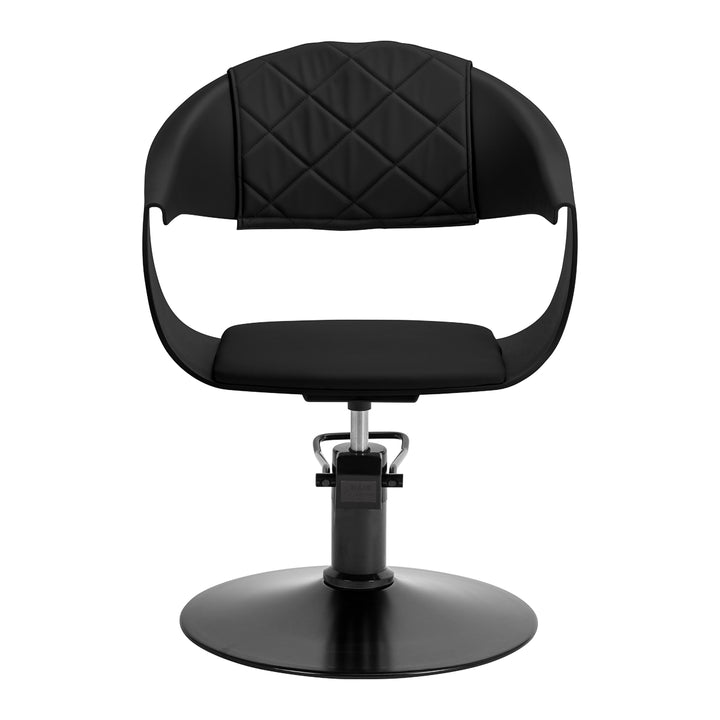 Sillón de peluquería Hair System Halo Noir Negro - imagen 2
