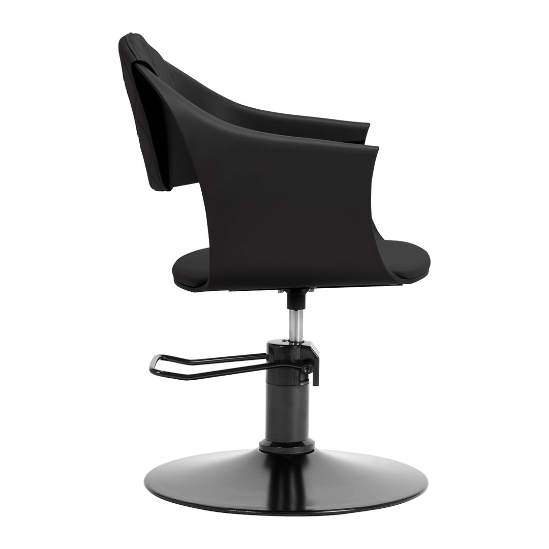 Sillón de peluquería Hair System Halo Noir Negro - imagen 3