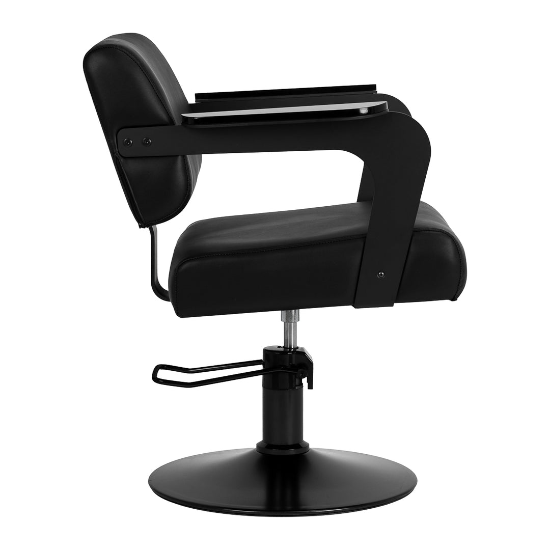 Sillón de peluquería Hair System Jet Noir Negro - imagen 3