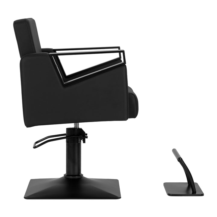 Sillón de peluquería Hair System Duplex Noir Negro - imagen 2