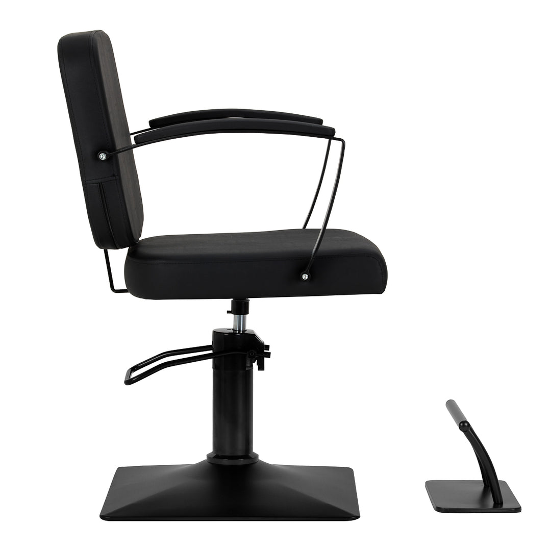 Sillón de peluquería Hair System Edge Noir Negro - imagen 3
