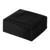 Funda de Sillón Desechable Tejido no Tejido con Elástico 10 uds Negro