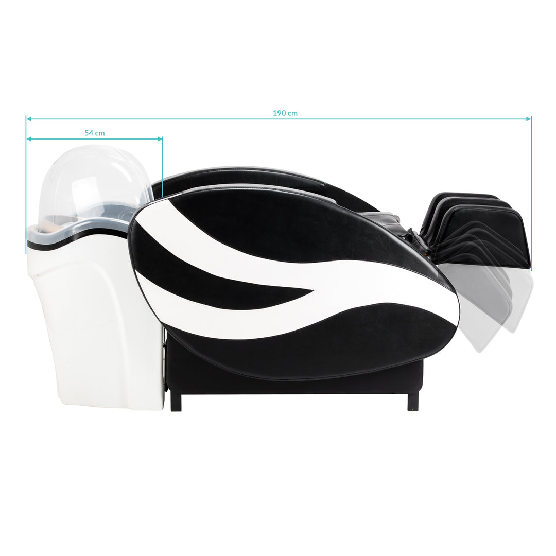 Lavacabezas Gabbiano Sea 501 Negro-Blanco - imagen 21