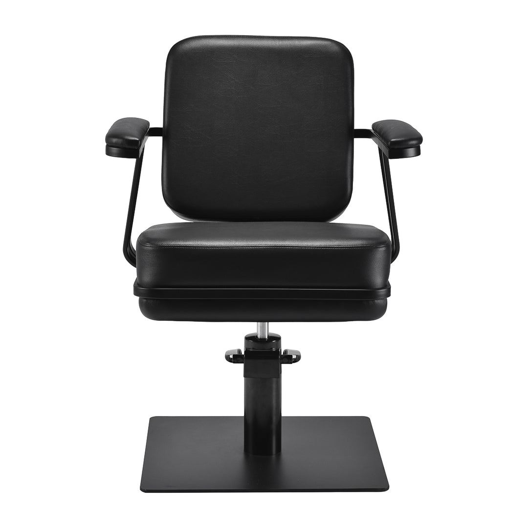 Sillón de peluquería Gabbiano Madryt Negro-Negro - imagen 2