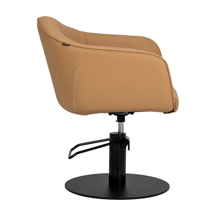 Sillón de peluquería Gabbiano Copenhagen Caramelo - imagen 4