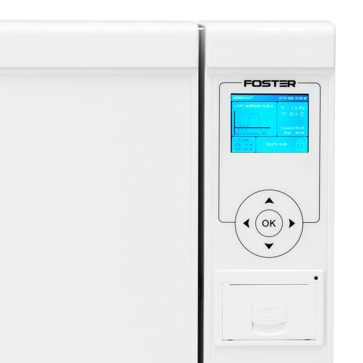 Autoclave Fomos Foster 12 L Clase B Médica Blanco - imagen 4