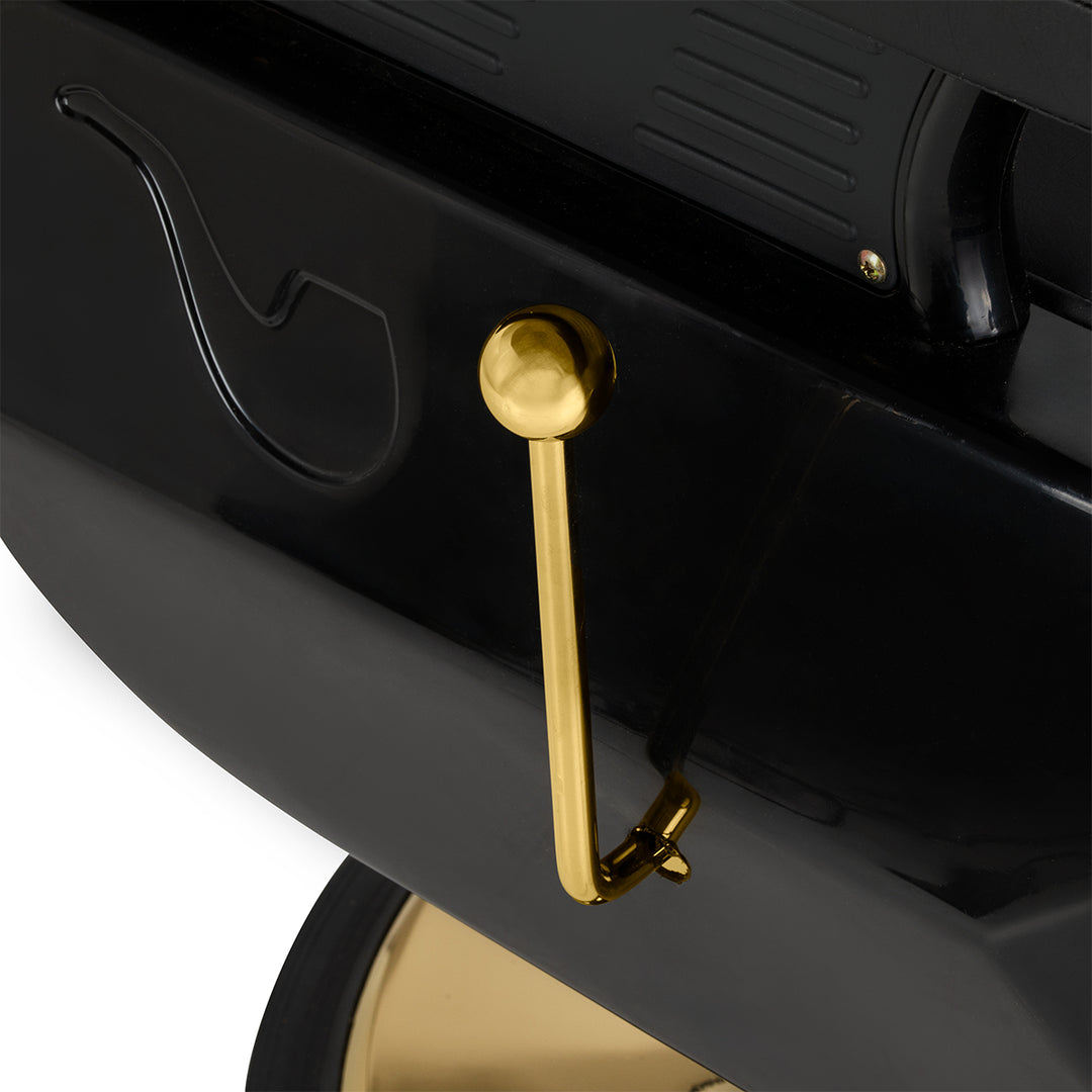 Sillón de Barberia Hair System New York Negro-Oro - imagen 9