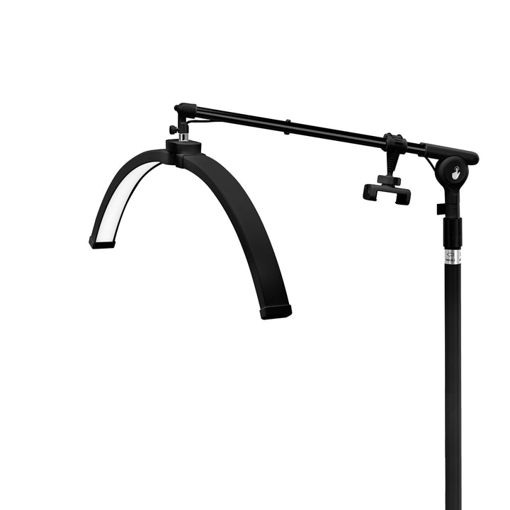 Lámpara Pestañas LED con Trípode y Color e Intensidad de Luz Ajustables Glow Negra - imagen 3