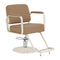 Sillón de peluquería Omega Aurora Marrón claro