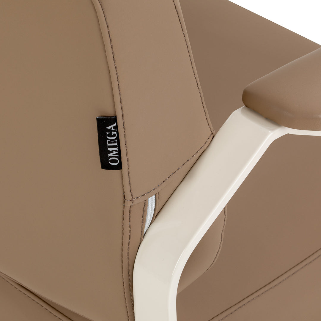 Sillón de peluquería Omega Aurora Marrón - imagen 5