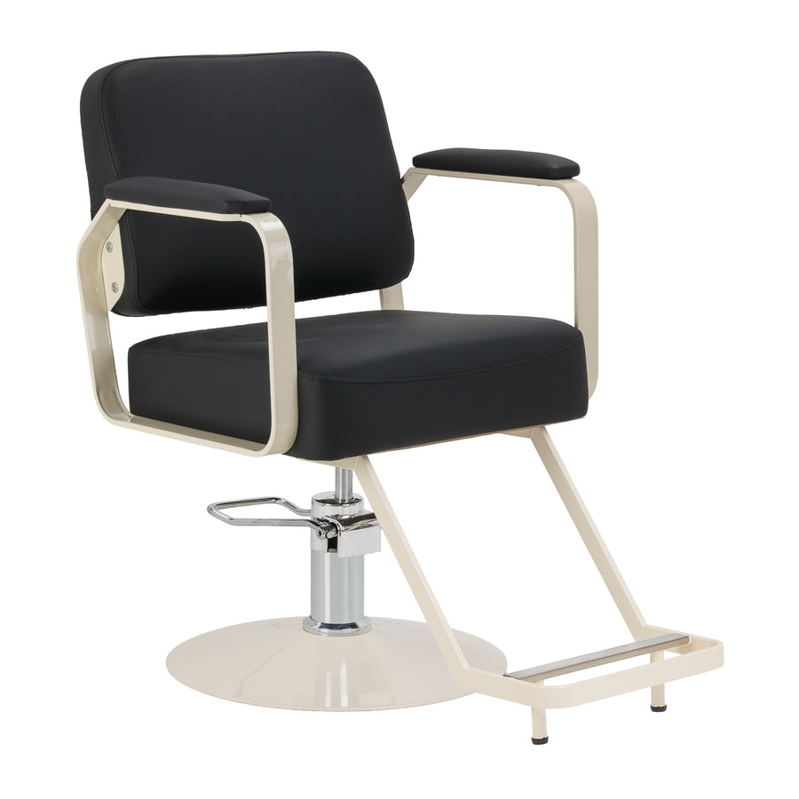 Sillón de peluquería Omega Aurora Negro