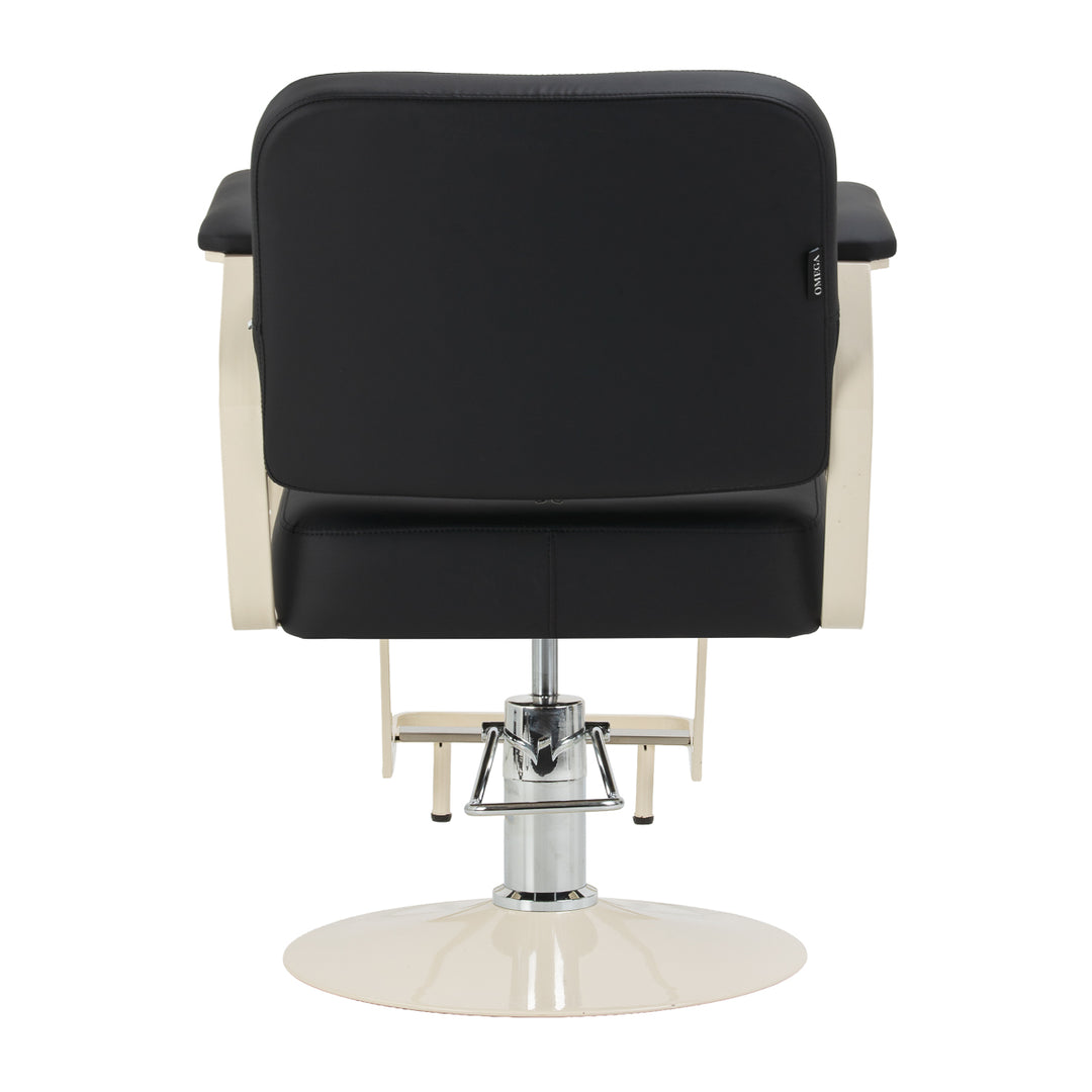 Sillón de peluquería Omega Aurora Negro - imagen 4