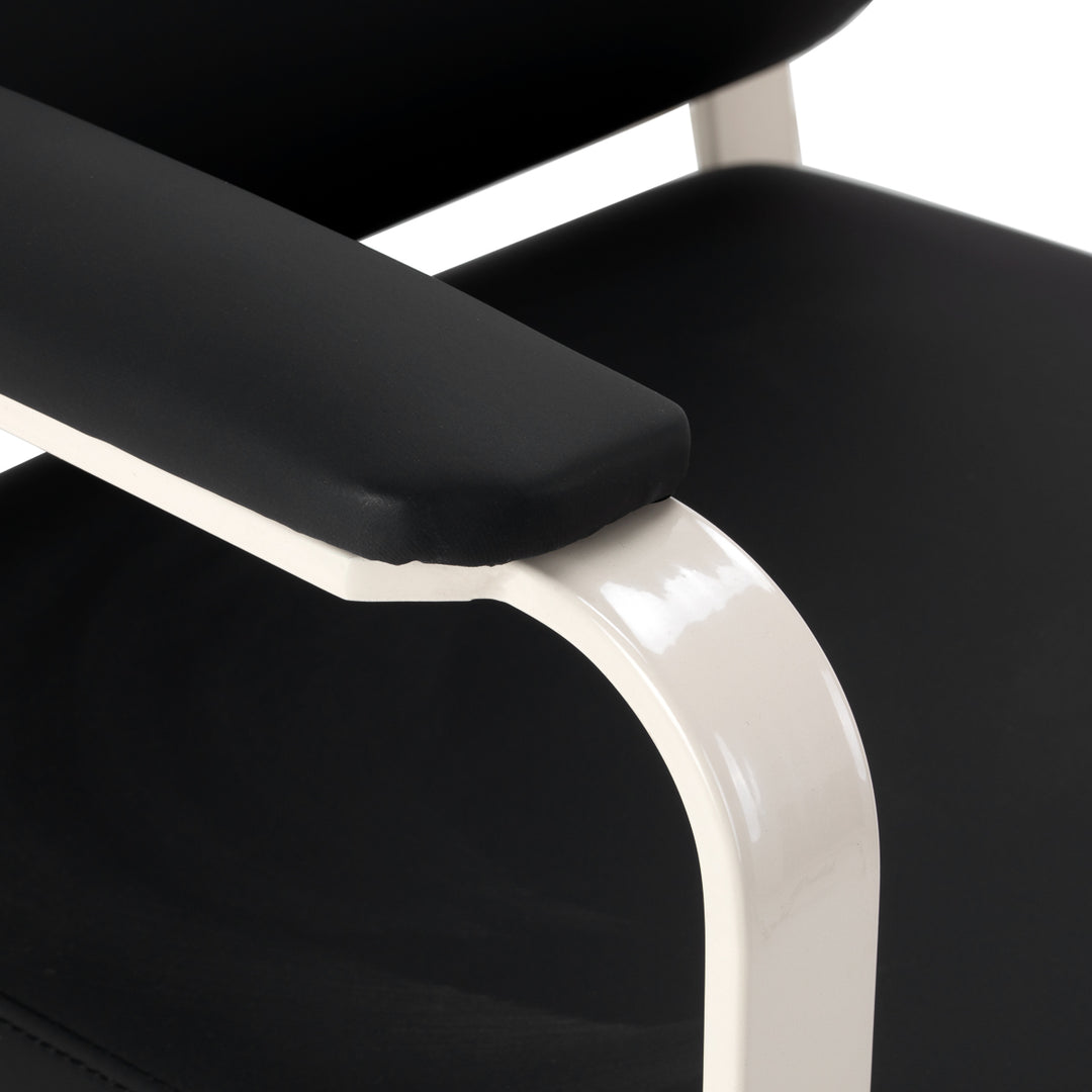 Sillón de peluquería Omega Aurora Negro - imagen 10
