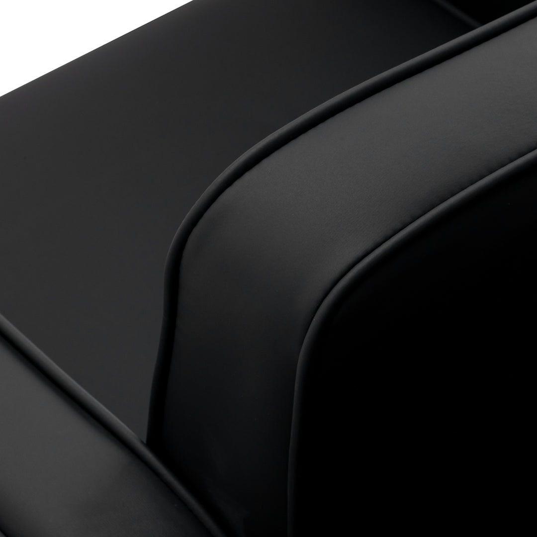 Sillón de peluquería Omega Andromeda Negro - imagen 8