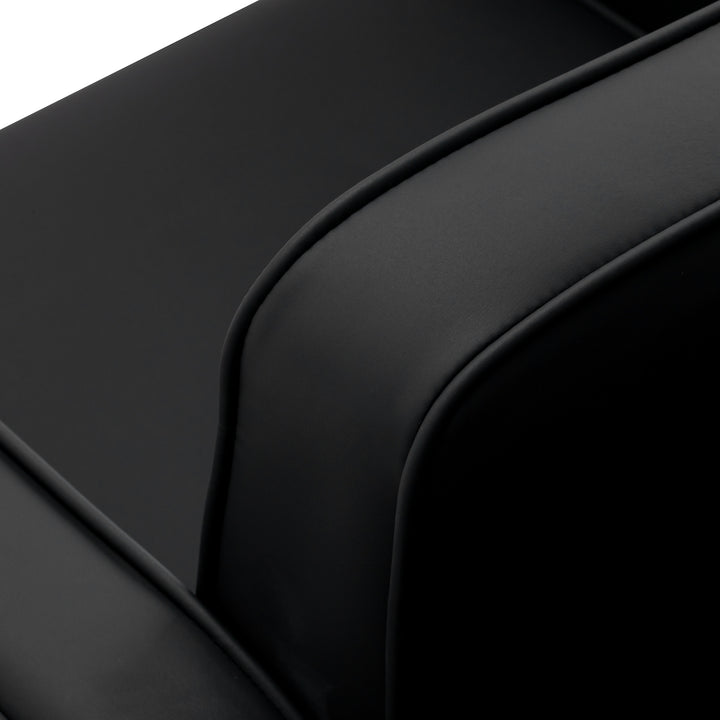 Sillón de peluquería Omega Andromeda Negro - imagen 8