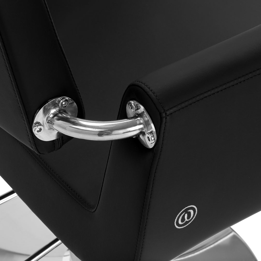 Sillón de peluquería Omega Lyra Negro - imagen 6