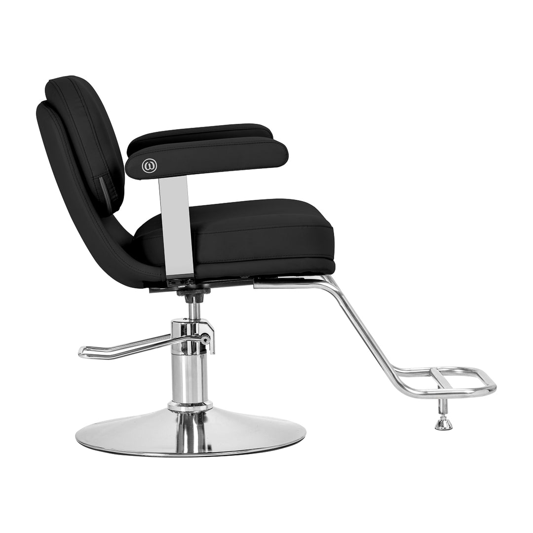 Sillón de peluquería Omega Astra Negro - imagen 2