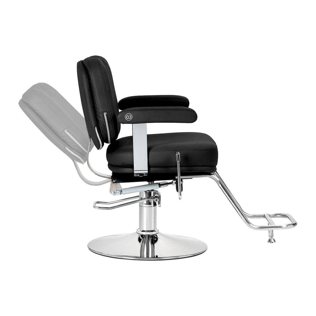 Sillón de peluquería Omega Astra Plus Negro - imagen 3
