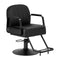 Sillón de peluquería Omega Luna Negro