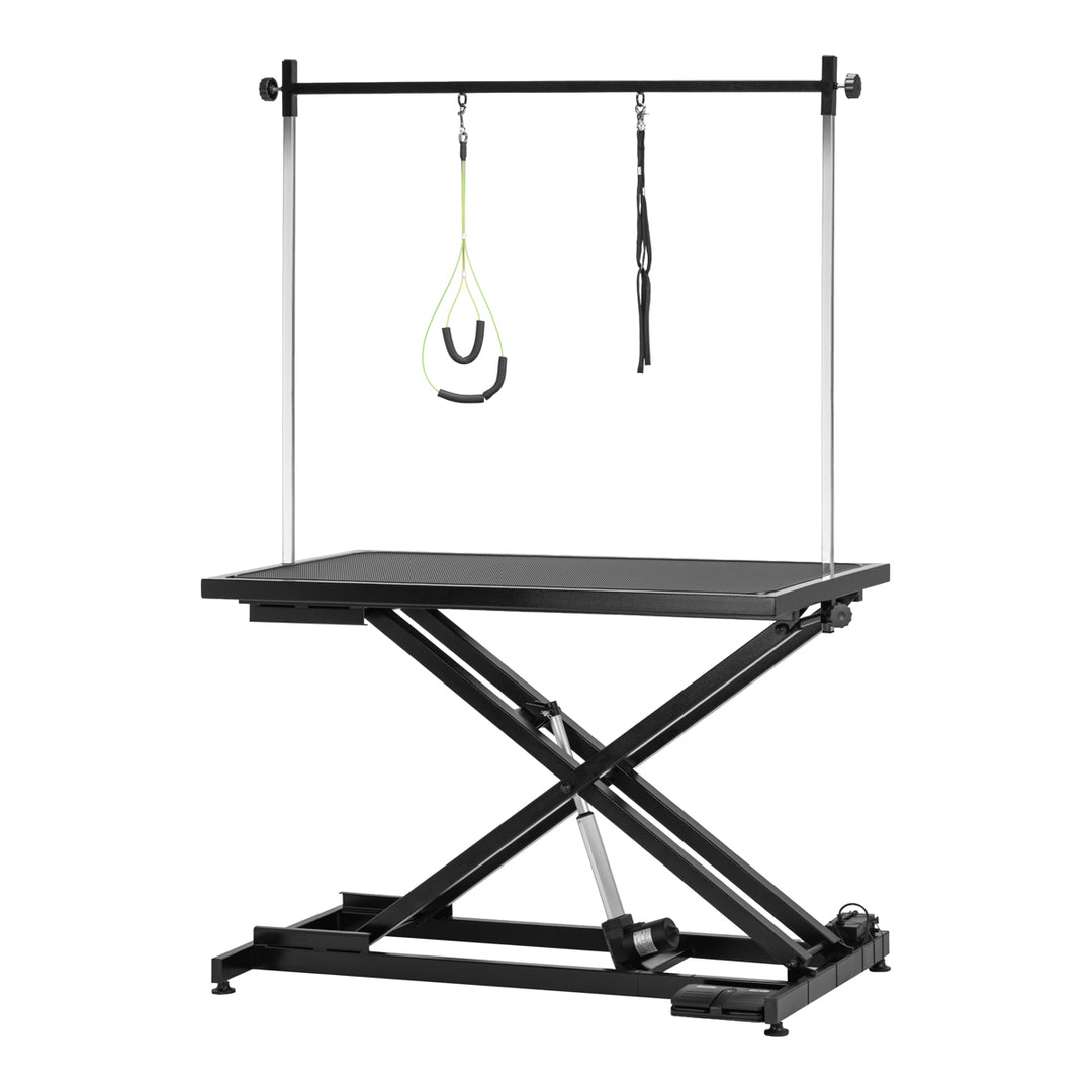 Mesa de Peluquería Canina Eléctrica P4W 1 Negro