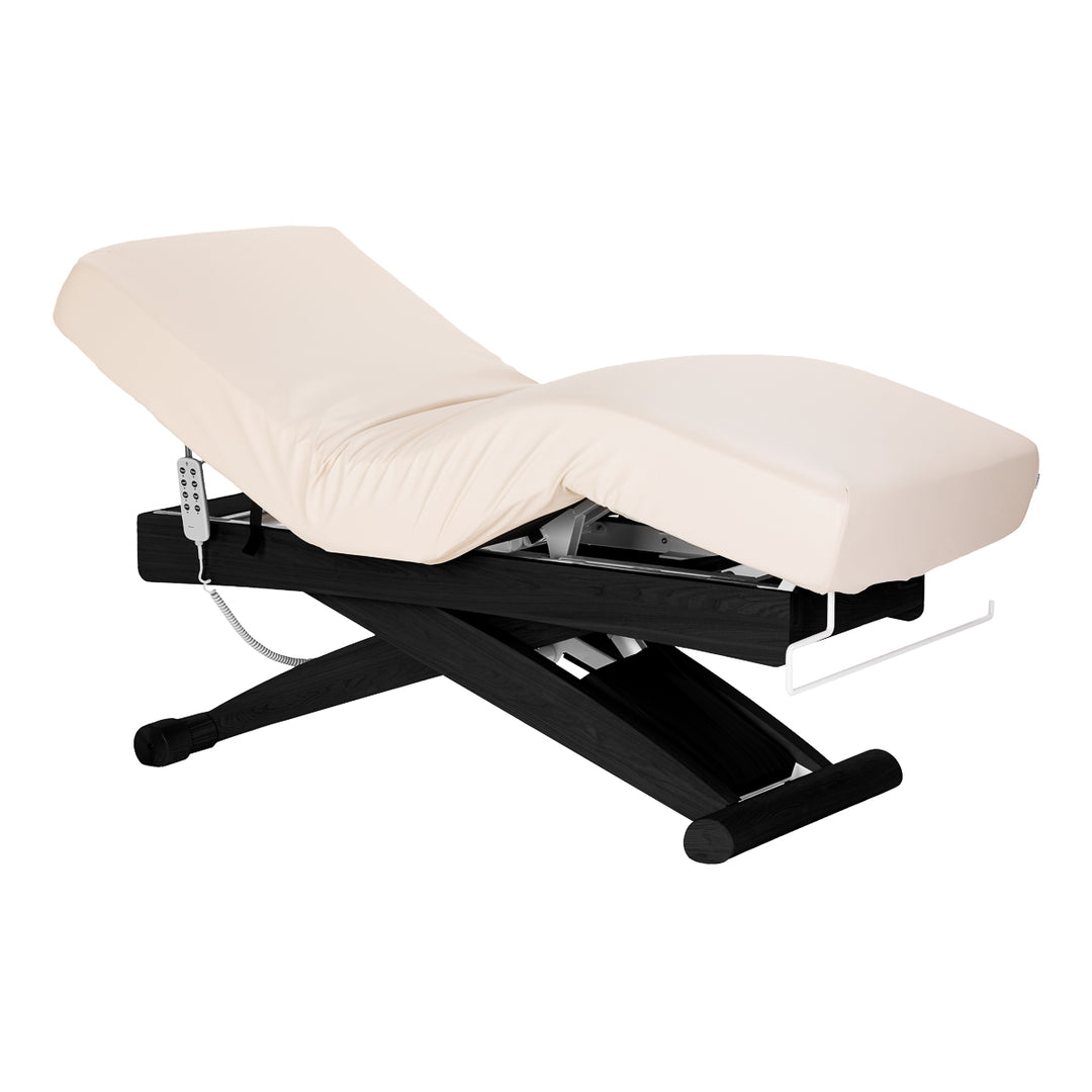 Camilla de masaje eléctrica Sillon Siesta Crema-Negro