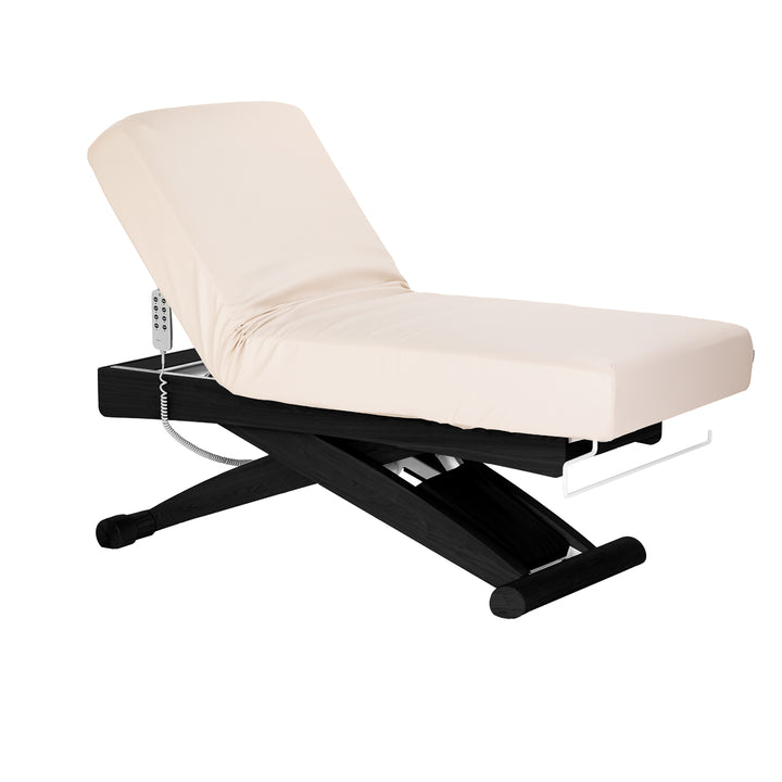 Camilla de masaje eléctrica Sillon Siesta Crema-Negro - imagen 3