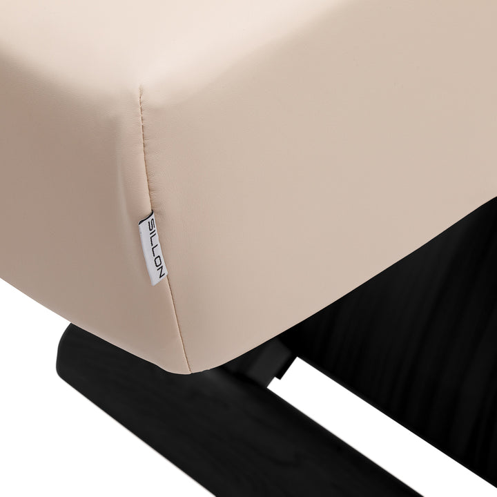 Camilla de masaje eléctrica Sillon Siesta Crema-Negro - imagen 11