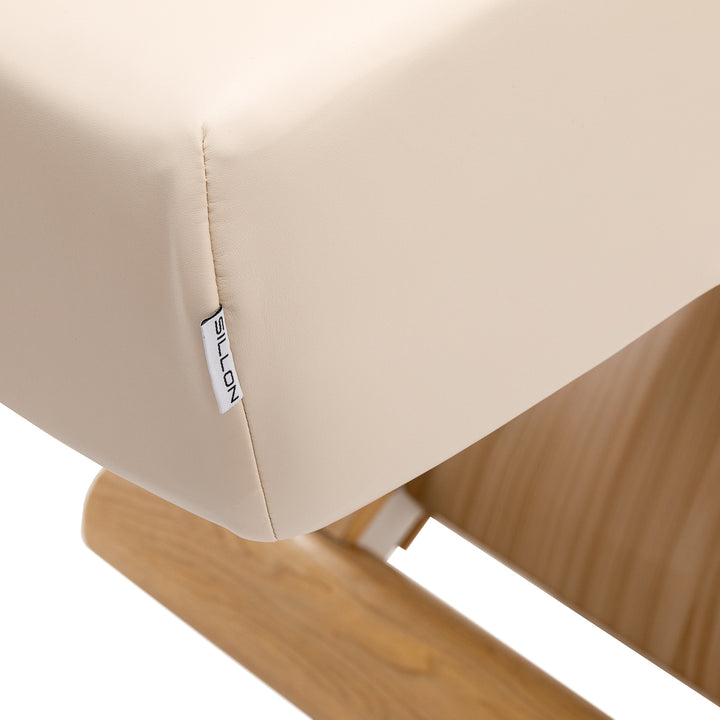 Camilla de masaje eléctrica Sillon Siesta Crema-Marrón claro - imagen 11