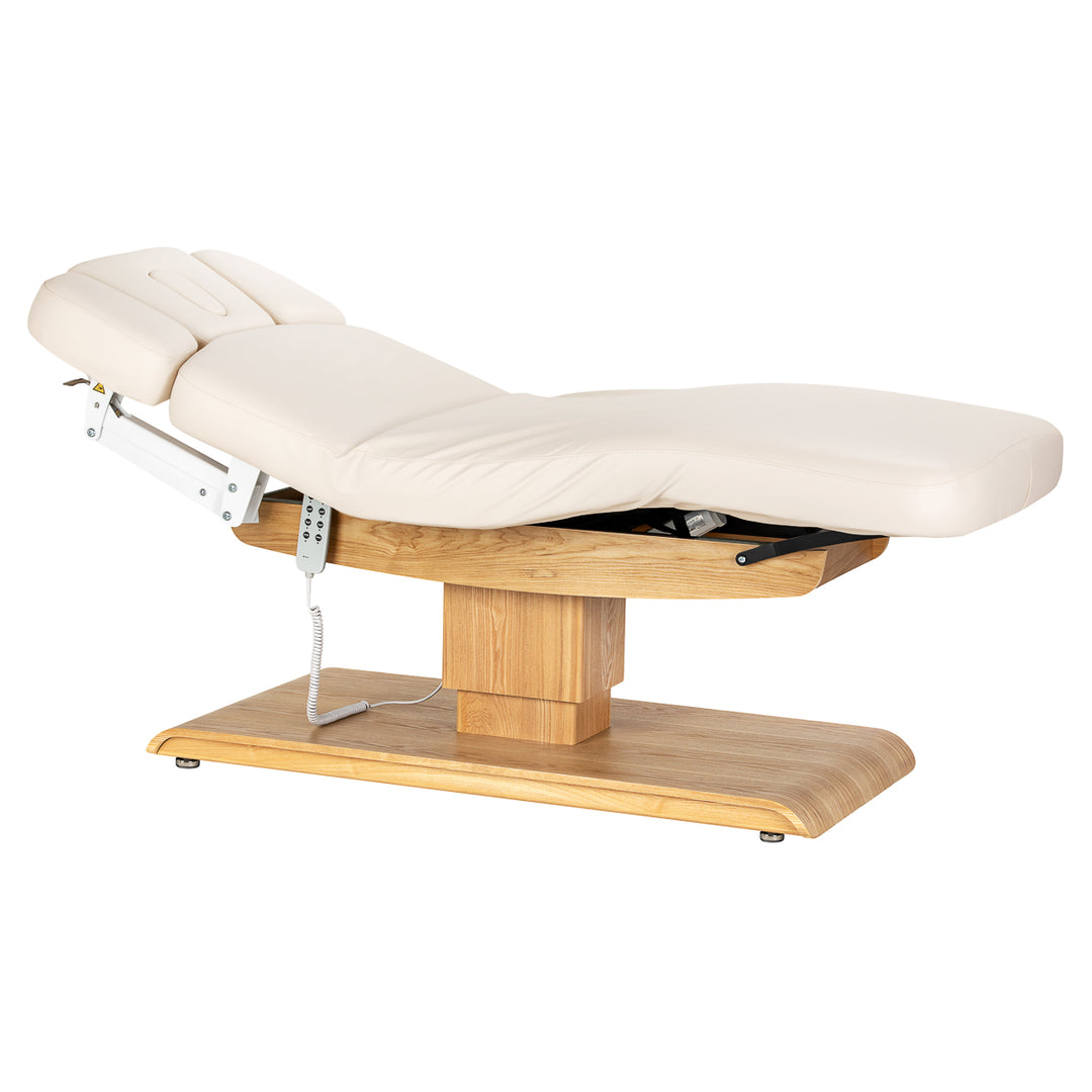 Camilla de masaje eléctrica Sillon Relax Crema-Marrón claro