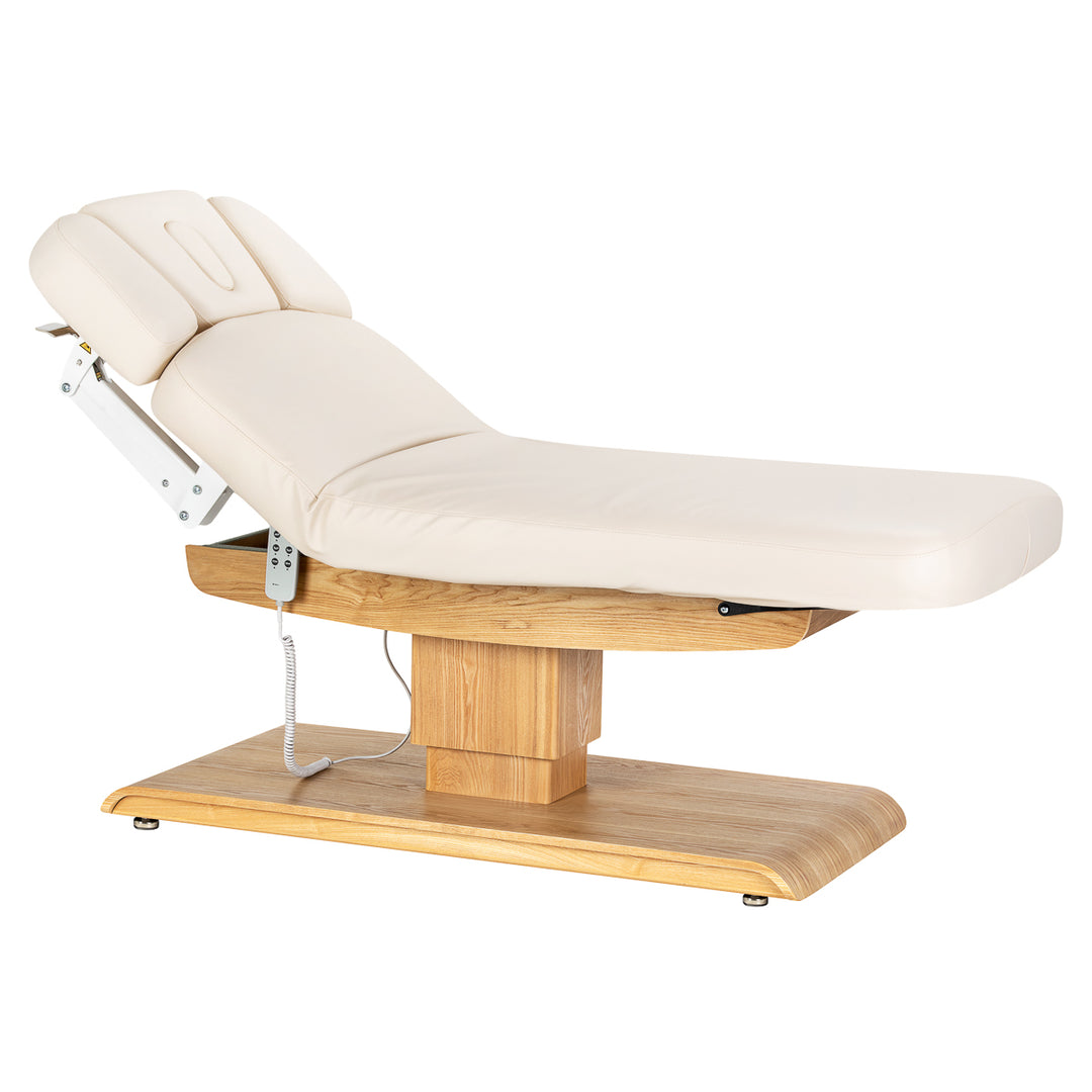 Camilla de masaje eléctrica Sillon Relax Crema-Marrón claro - imagen 2