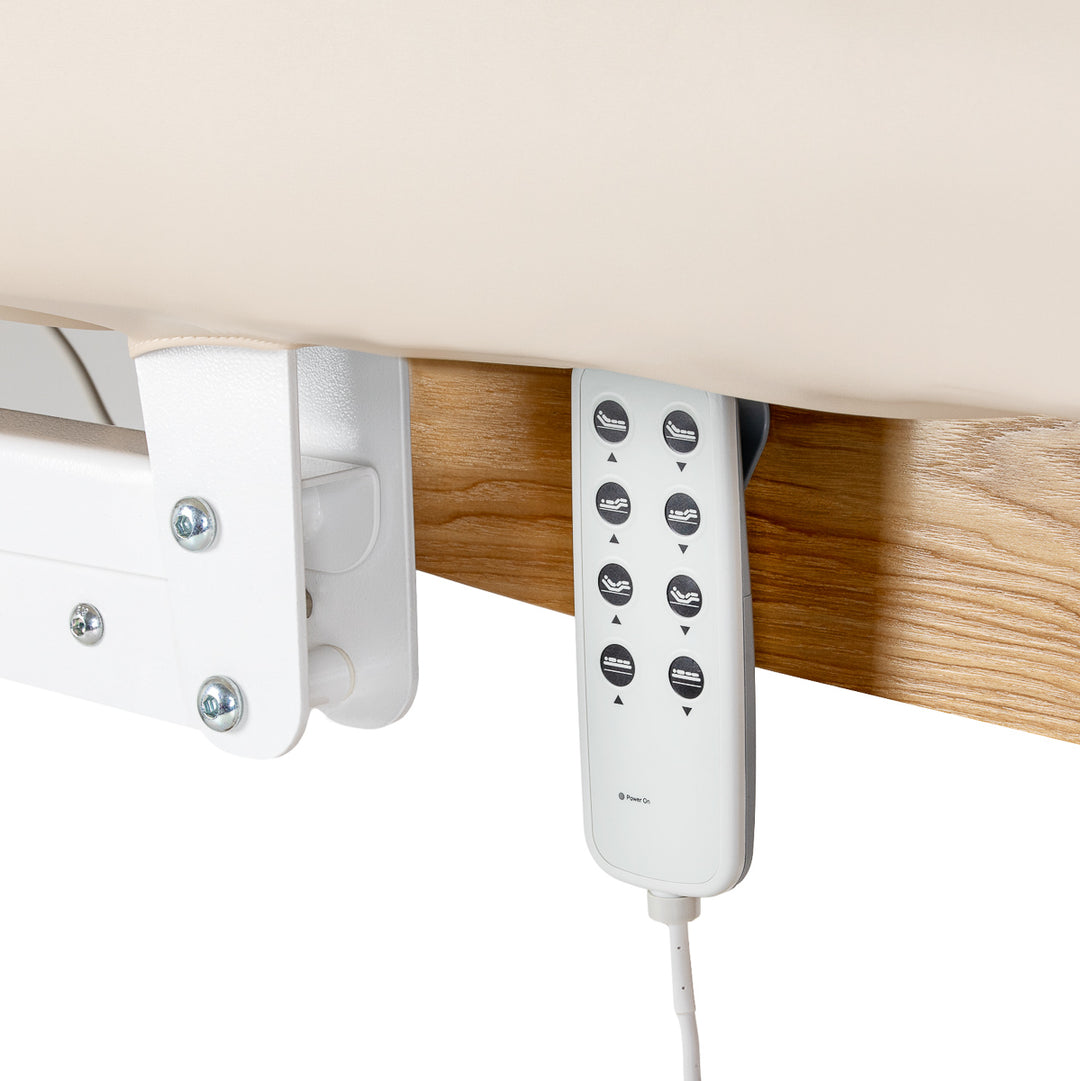 Camilla de masaje eléctrica Sillon Relax Crema-Marrón claro - imagen 7